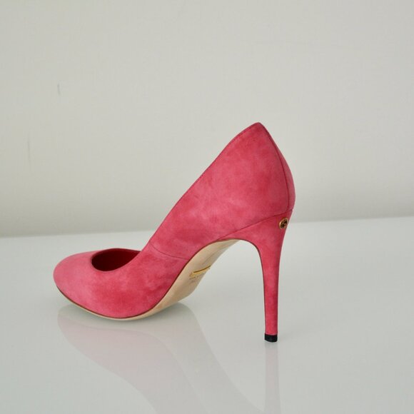 NIB GUCCI SUEDE LEATHER PUMPS - Picture 2 of 9
